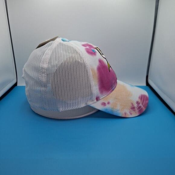 Minnesota Vikings Tie Dye Trucker Snapback Patch Hat Cap NFL The Game Cotton - Picture 5 of 8